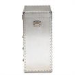 Kingfisher Lane Modern Silver Metal 3-Drawer Accent Storage Chest