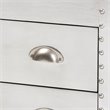 Kingfisher Lane Modern Silver Metal 3-Drawer Accent Storage Chest