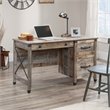 Kingfisher Lane Modern Engineered Wood Desk in Rustic Cedar/Brown