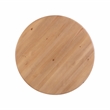 Kingfisher Lane Pine Wood Round Dining Table in Rustic Honey