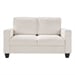 Beige/Corduroy Loveseat