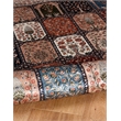 Laysan Home Traditional Woven Polyester 5'x7' Rug in Black