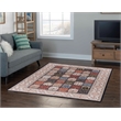 Laysan Home Traditional Woven Polyester 5'x7' Rug in Black