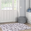 Laysan Home Transitional Woven Polyester 3'x5' Rug in Gray