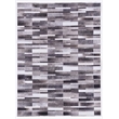 Laysan Home Transitional Woven Polyester 3'x5' Rug in Gray