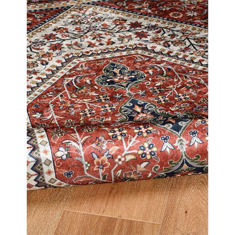 Laysan Home Traditional Woven Polyester 6'7