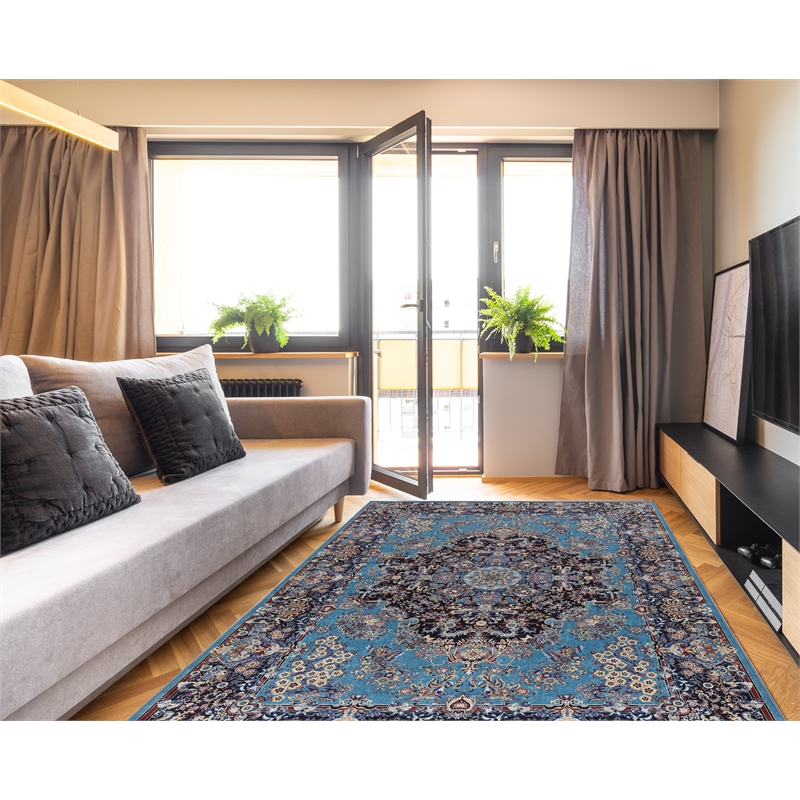 Laysan Home Traditional Woven Polyester 6'7