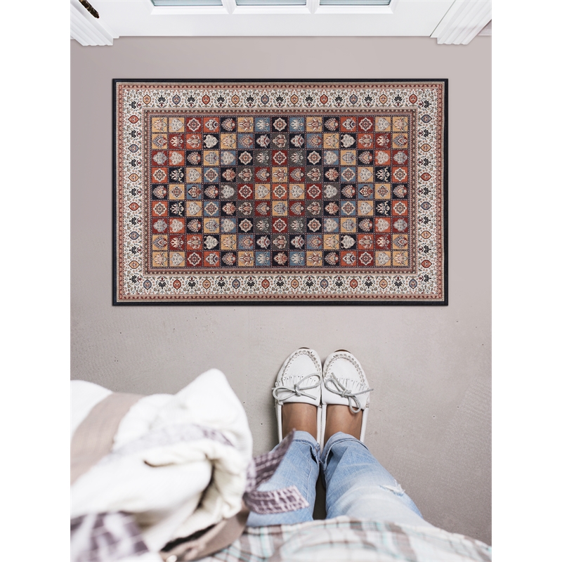 Laysan Home Traditional Woven Polyester 2'2
