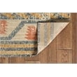 Laysan Home Traditional Machine Made Polyester 2'x3' Rug in Ivory
