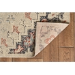 Laysan Home Traditional Machine Made Polyester 8'x10' Rug in Ivory
