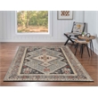 Laysan Home Traditional Machine Made Polyester 5'x7'6