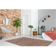 Laysan Home Transitional Shag Hand Tufted Polyester 8'x10' Rug in Champagne