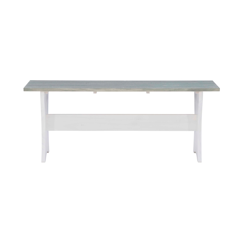 Laysan Home Wood Gray Dining Nook Corner Hidden Storage 66.88