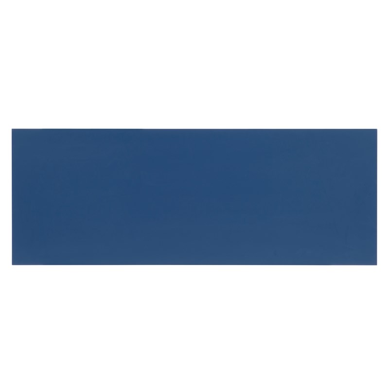 Laysan Home Wood Navy Blue Desk Rectangular Modern X-Frame Design 48