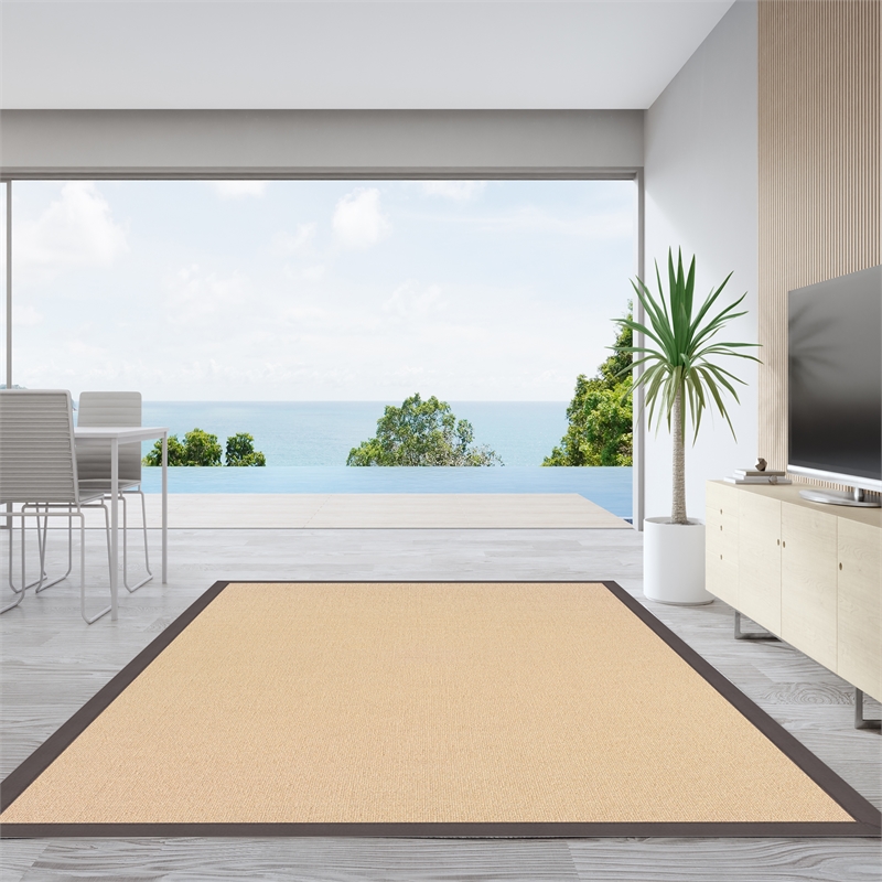 Laysan Home Transitional Machine Tufted Wool 9'10