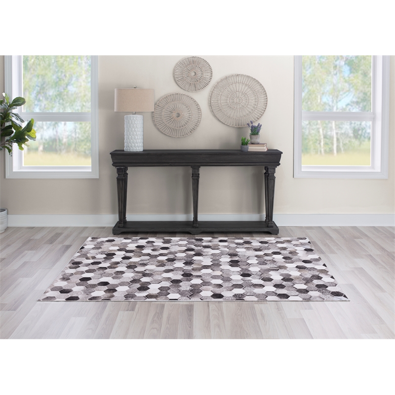 Laysan Home Transitional Montez Woven Polyester 6'7
