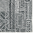 Laysan Home Transitional Washable Polyester 5'x7' Rectangle Rug in Ivory / Black