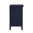Comfort Pointe Walker Midnight Blue Wood 2-drawer Nightstand