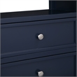 Comfort Pointe Walker Midnight Blue Wood 2-drawer Nightstand