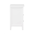 Comfort Pointe Walker White Wood 2-drawer Casual Storage Nightstand