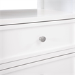 Comfort Pointe Walker White Wood 2-drawer Casual Storage Nightstand