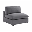 Comfort Pointe Casella Modular Charcoal Fabric 6-Piece Nest Sectional