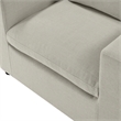 Comfort Pointe Casella Modern Beige Poyester Fabric Arm Chair