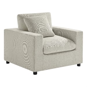 Comfort Pointe Casella Modern Beige Poyester Fabric Arm Chair