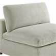 Comfort Pointe Casella Modular Beige Corduroy Fabric 6-Piece Sectional