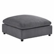 Comfort Pointe Casella Modular Charcoal Corduroy Fabric 6-Piece Sectional