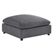 Comfort Pointe Casella Modular Charcoal Corduroy Fabric 4-Piece Chofa