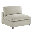 Casella Modular Beige Corduroy Fabric 5-Piece Corner Sectional