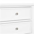 Comfort Pointe Lennon 3-drawer White Wood Storage Nightstand