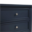 Comfort Pointe Lennon 3-drawer Midnight Blue Wood Nightstand
