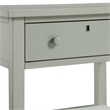 Comfort Pointe Franklen 1-drawer Antique Gray Wood Storage Nightstand