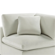 Comfort Pointe Casella Modular 6-Piece Sectional in Ivory Performance Fabric