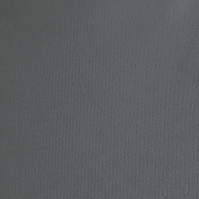 Comfort Pointe Casella Charcoal Fabric Ottoman in Charcoal Perfomance Fabric