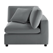 Comfort Pointe Casella Modular 4-PC XL Sectional in Charcoal Performance Fabric