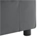Comfort Pointe Casella Modular 6-Piece Nest in Charcoal Performance Fabric