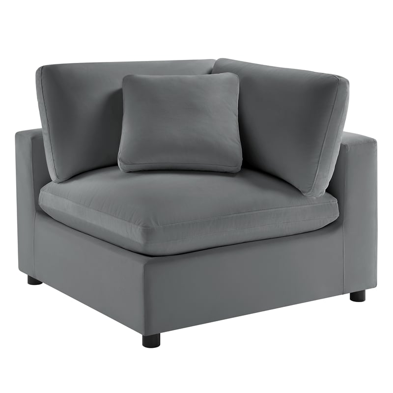 Comfort Pointe Casella Modular 6-Piece Nest in Charcoal Performance Fabric