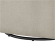 Comfort Pointe Amhurst Sea Oat Beige Fabric Swivel Barrel Chair