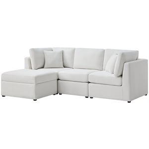 Comfort Pointe Chandler 4-PC XL Ivory Performance Fabric Chofa