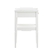 Comfort Pointe Finchley White Wood 1-drawer Nightstand with Shelf