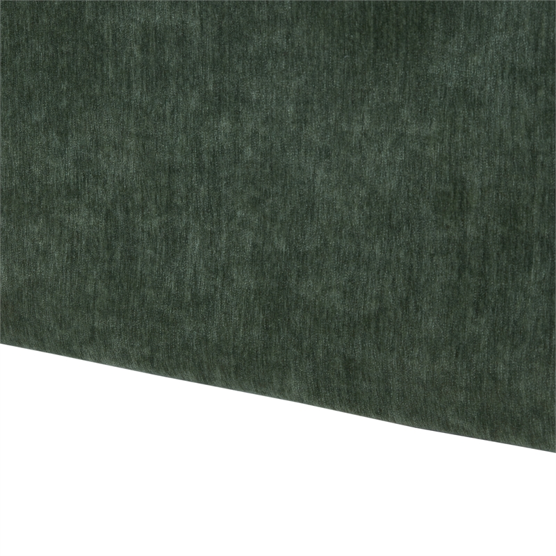 Comfort Pointe Ludlow Ivy Green Polyester Fabric Skirted Swivel Accent Chair