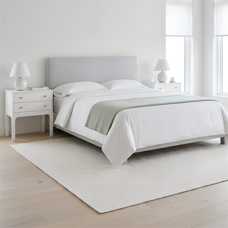 Comfort Pointe Arezzo 2-drawer Modern Wood Nightstand in White