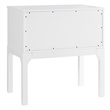 Comfort Pointe Arezzo 2-drawer Modern Wood Nightstand in White