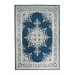 Abacasa Napa Ashton Blue and Natural 5x8 Area Rug