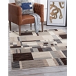 Abacasa Sonoma Kelso Charcoal-Ivory-Gray 5x8 Area Rug