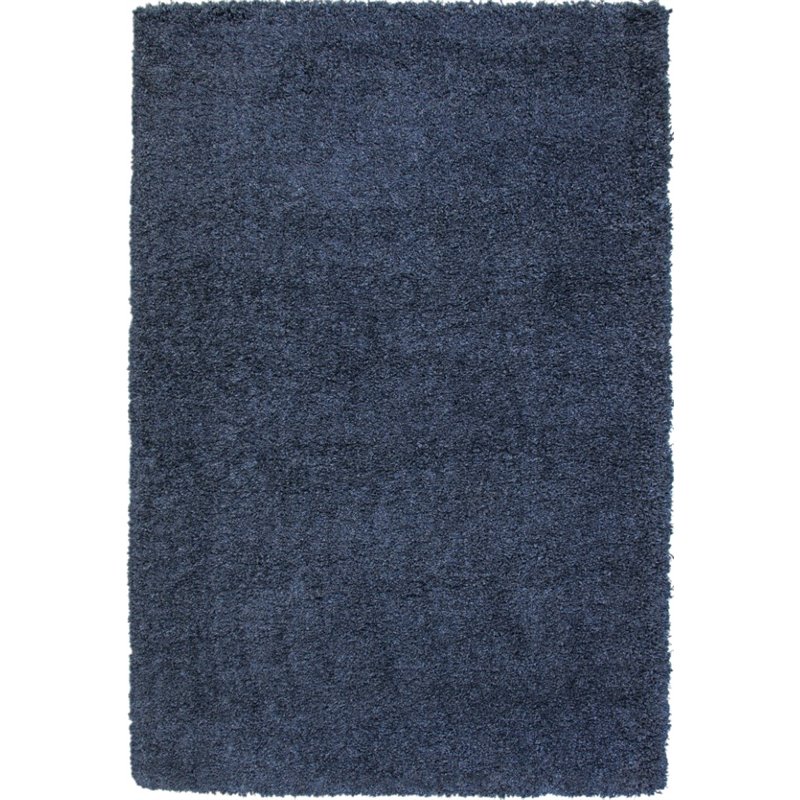Abacasa Comfort Shag Slate Blue 5x8 Area Rug