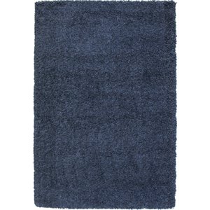 Abacasa Comfort Shag Slate Blue 5x8 Area Rug